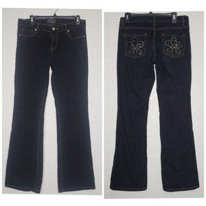Venus Goddess Fleur De Lis Embellished Jeans 8